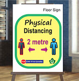 Covid-19 Reminder Display Sign
